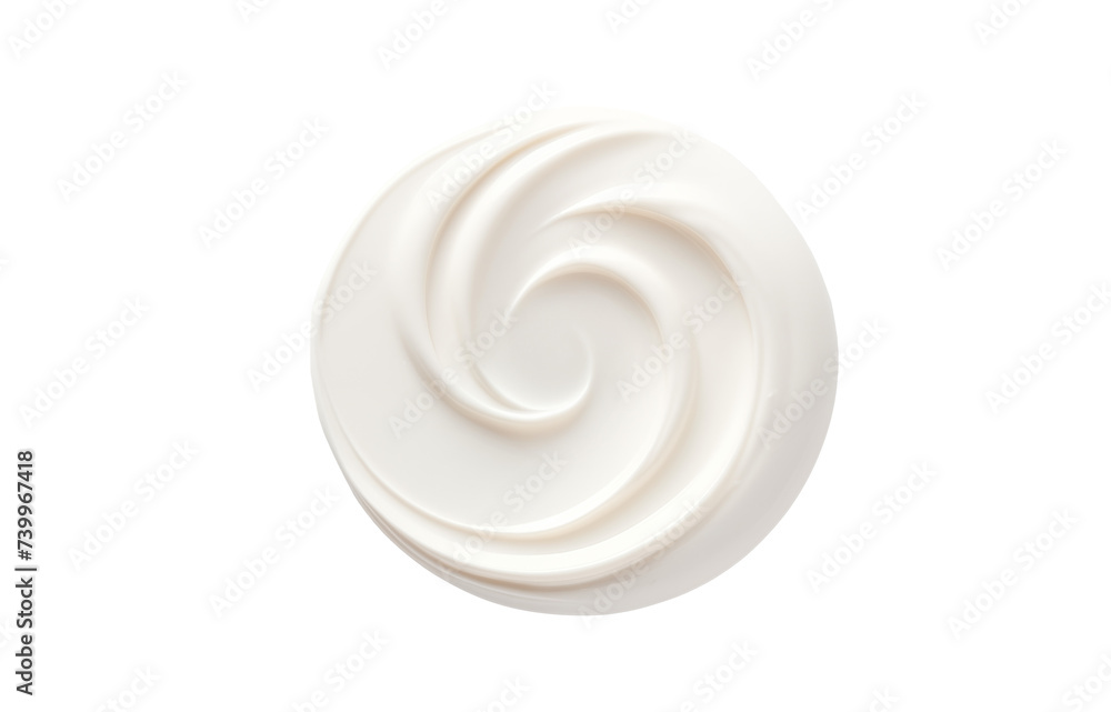 cosmetic smear cream texture on transparent background cosmetic smear cream texture on transparent background