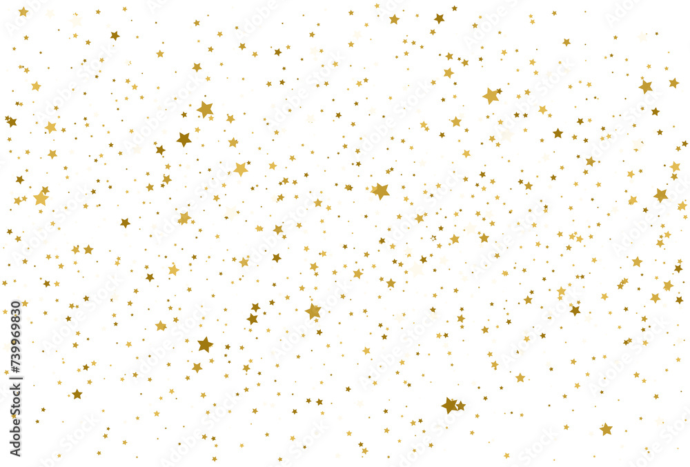 Golden stars confetti Golden stars confetti