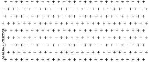 cross pattern with a plus sign. mathematics geometry background. seamless cross. Vector Illustration photo