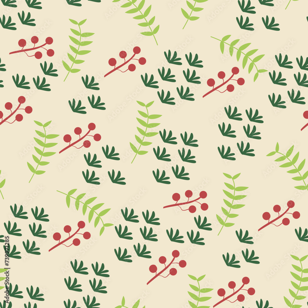 Nature Plant leaf Vector seamless. leaf pattern Seamless pattern hand-drawn with tropical leaves. floral seamless pattern Background for printing on environmental topics. Nature Plant leaf Vector seamless. leaf pattern Seamless pattern hand-drawn with tropical leaves. floral seamless pattern Background for printing on environmental topics.