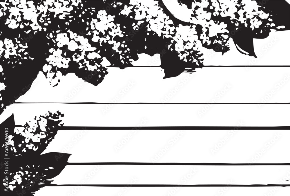 Naklejka premium Fresh lilac flowers on the wooden vintage background.