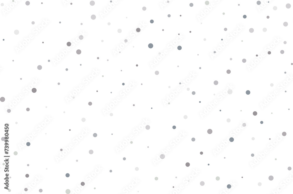 Silver polka dot confetti Silver polka dot confetti