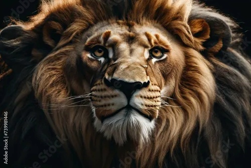 portrait of a lion © Ammar