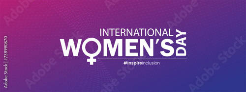 International Women's Day concept poster. 2024 Women's Day campaign theme- #InspireInclusion, Females for feminism, independence, sisterhood, empowerment, activism for women's rights
