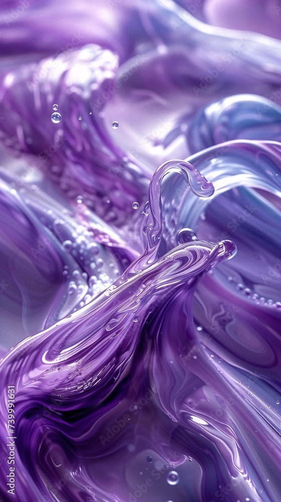 a close up of a purple liquid a close up of a purple liquid
