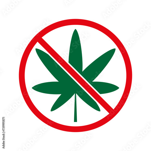 No weed icon