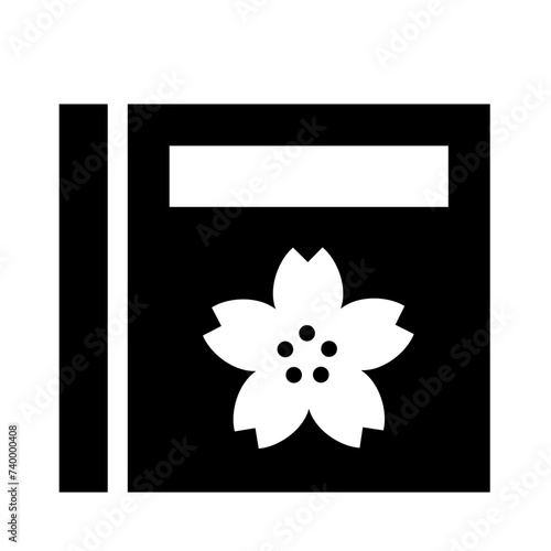 桜マークの卒業アルバムのアイコン