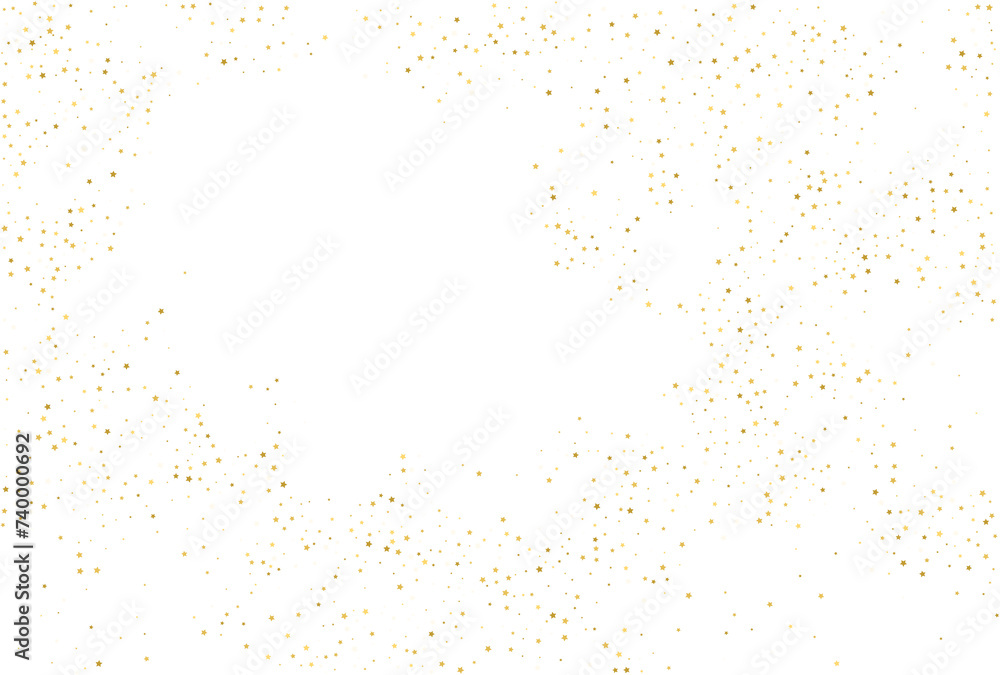 Small golden stars backdrop