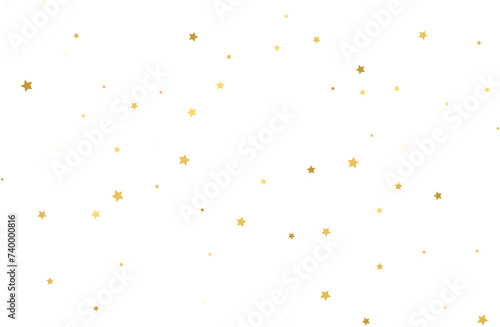 Small golden stars backdrop