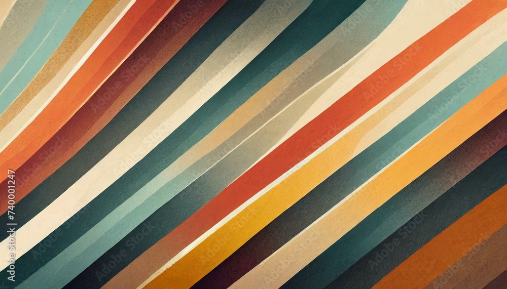 Vintage Striped Backgrounds, Posters, Banner Samples, Retro Colors from the 1970s 1900s, 70s, 80s, 90s. retro vintage 70s style stripes background poster lines. shapes vector design graphic 1980s