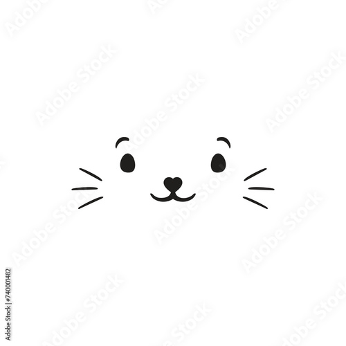 Cat pet mustache face mouth nose muzzle
