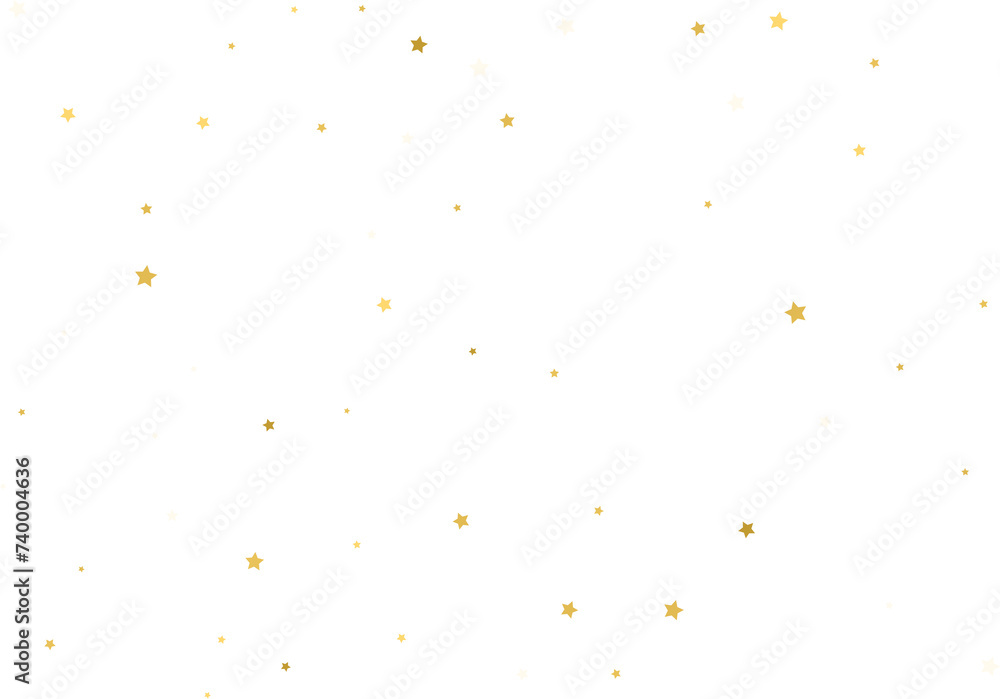 Golden stars background Golden stars background