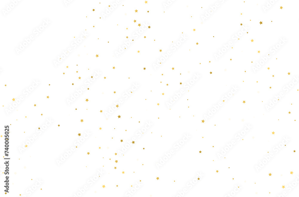 Golden stars background Golden stars background