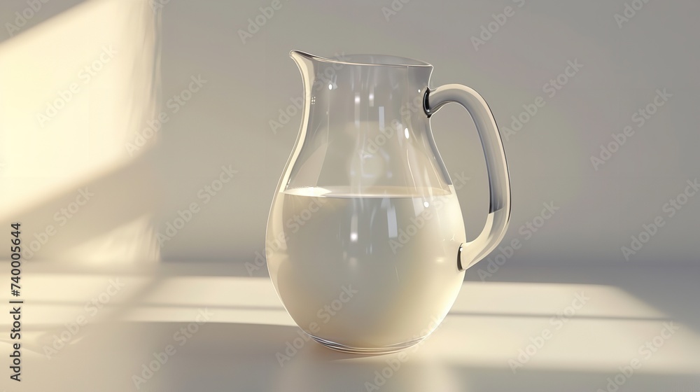 Glass Jug of Milk Isolated on a Transparent Background
Glass Jug of Milk Isolated on a Transparent Background