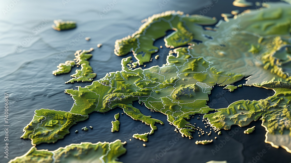 Mappa dell'Europa. Mappa dell'Europa.