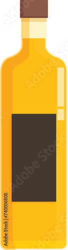 Fresh rapeseed oil icon cartoon vector. Food extract. Cooking floral