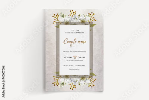 Save the date wedding invitation templates