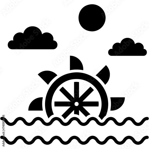 Tidal Power Icon