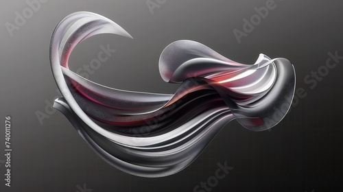 Harmonious Patterns Swirling in an Abstract