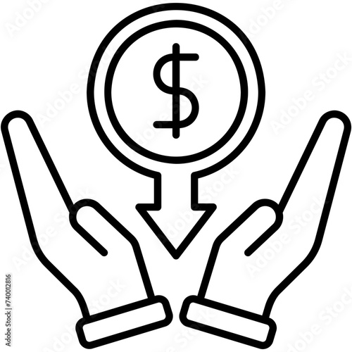 Low Costs Icon