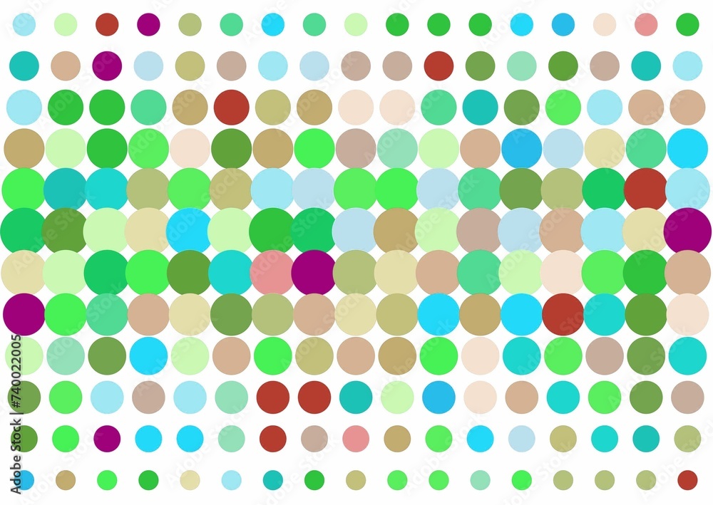 seamless pattern with color circles seamless pattern with color circles