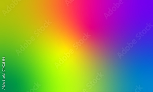 虹色グラデーション背景 photo