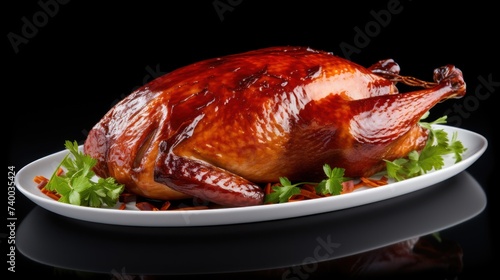 Peking duck isolated on a white background