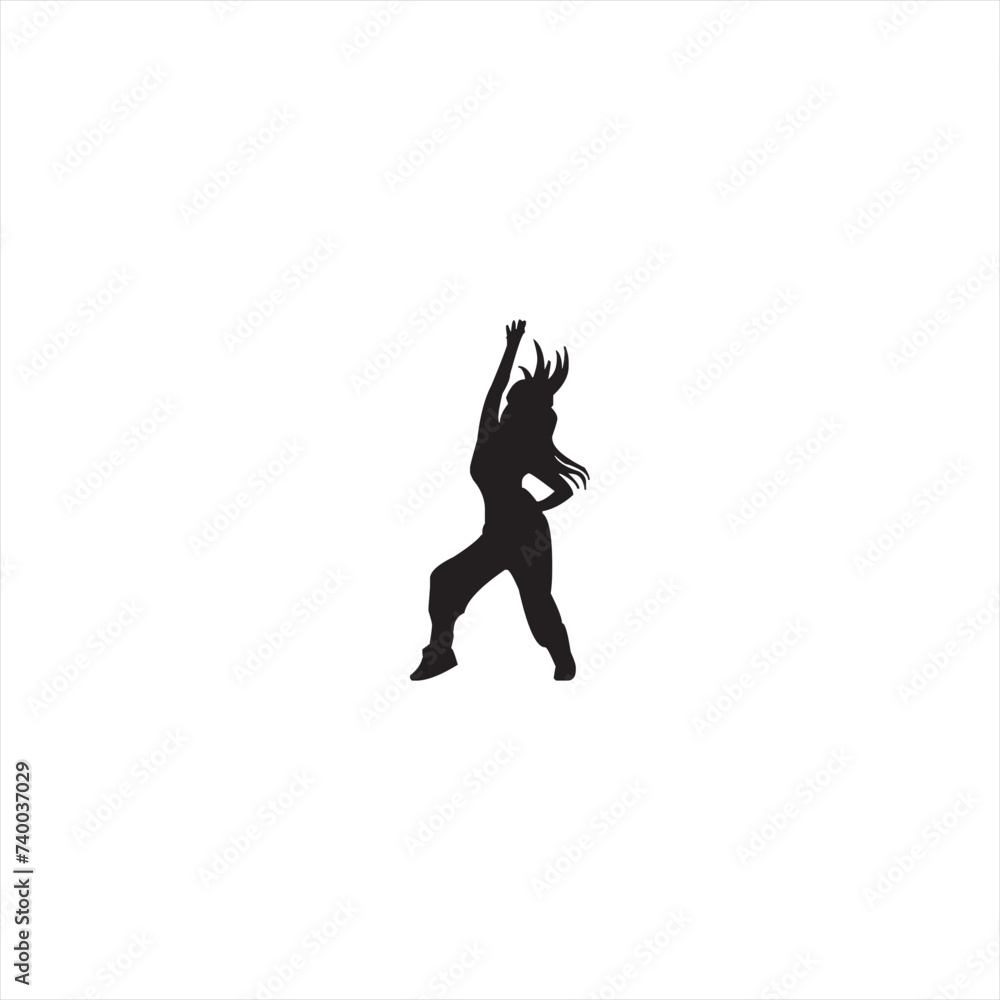 Illustration vector graphic of dance,dance icon