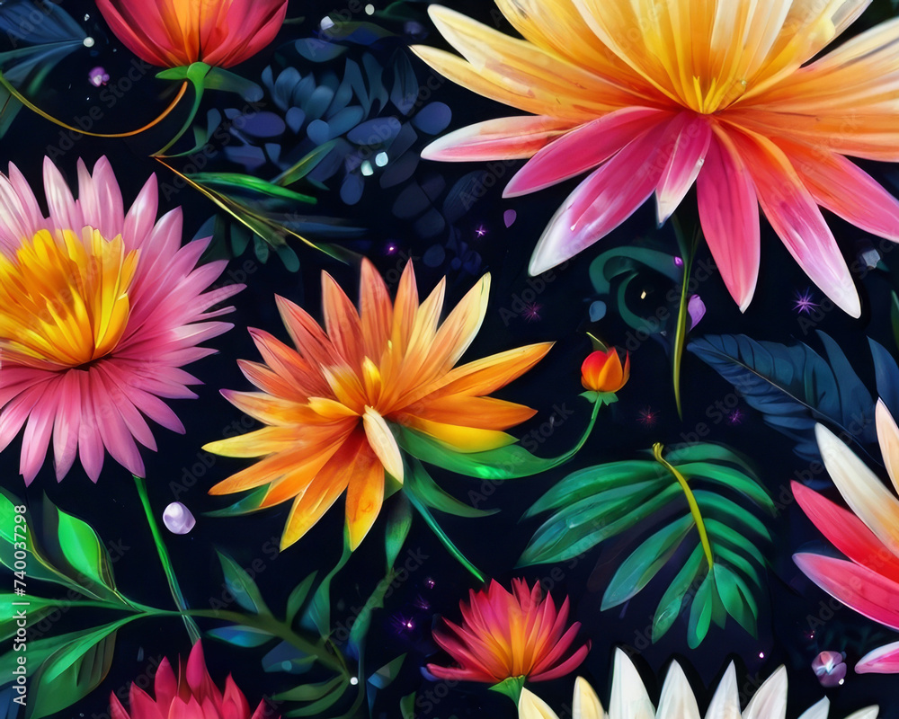 flower design background flower design background