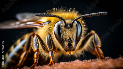 Macro Insect Honey Bee © TV24