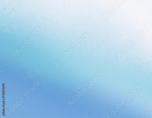 Blue white pastel gradient background smooth light blue abstract grainy poster banner backdrop design © Nolan