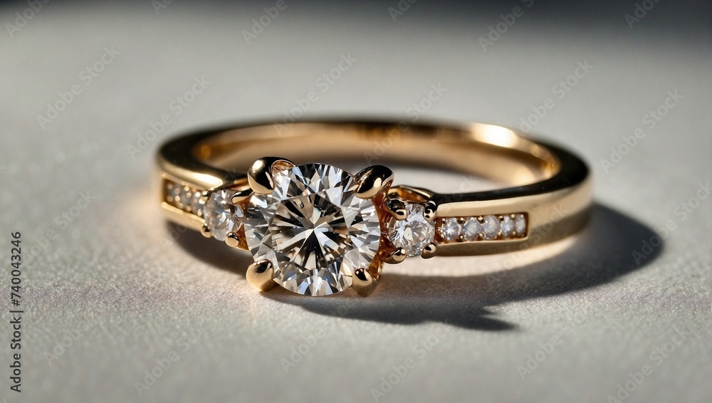 Your proposal with a radiant diamond ring that captivates her heart Generative AI Your proposal with a radiant diamond ring that captivates her heart Generative AI