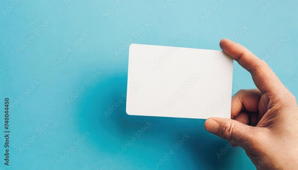 Hand hold card Hand hold card
