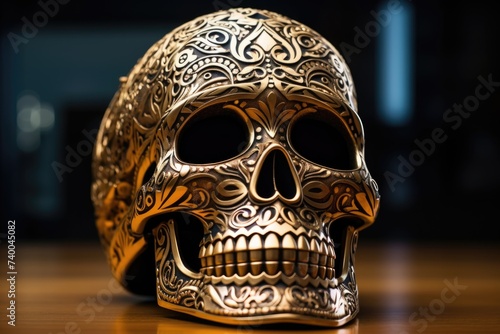 Mexican skull design