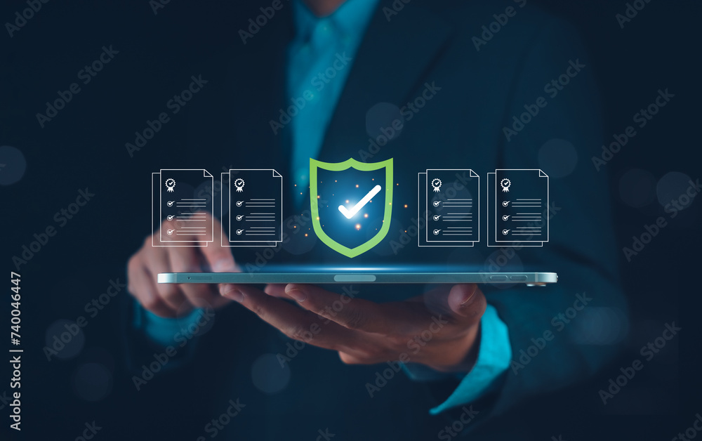 © Apichat - Quality control management Guarantee service check to certified assurance data business iso 9001 concept system standard check system service warranty level success global products strategy management