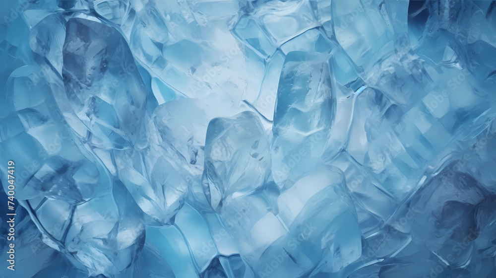 Ice cubes background, suitable for refreshing drinks or hydration concept Ice cubes background, suitable for refreshing drinks or hydration concept