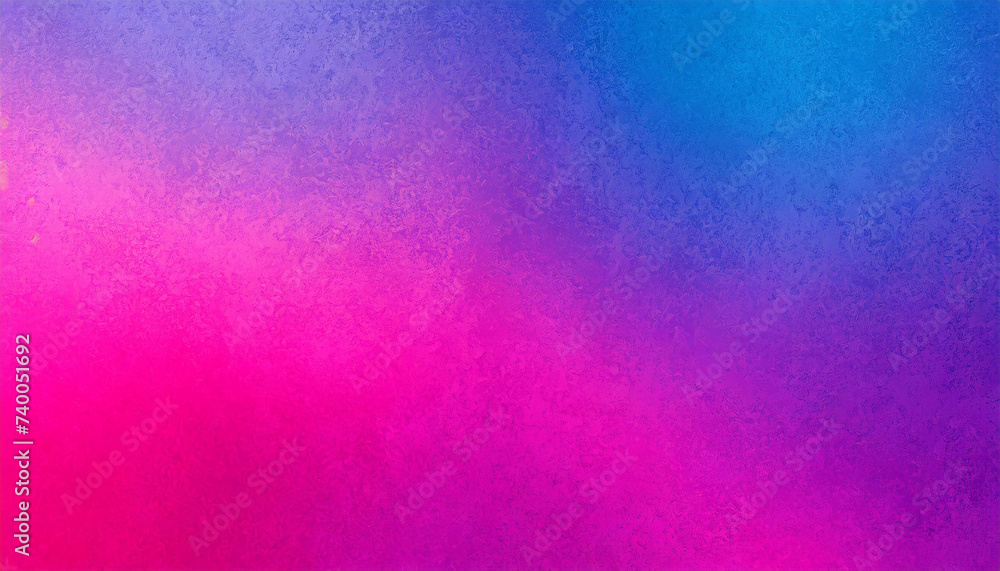 Vibrant pink purple magenta blue gradient grainy texture background banner cover header design