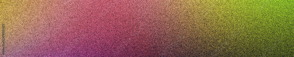 Fototapeta premium Grainy color gradient wave background, color banner poster cover abstract design, copy space