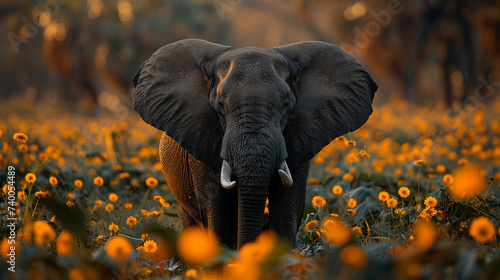 close up wildlife photography, authentic photo of a elephant in natural habitat, taken with telephoto lenses, for relaxing animal wallpaper and more
