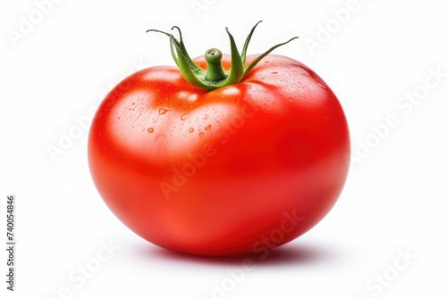 Wallpaper Mural Red Tomato isolated on white background. With clipping path. Full depth of field. Torontodigital.ca
