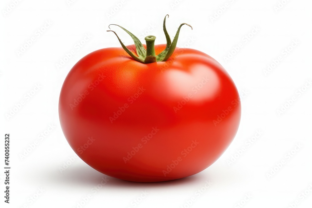 Fresh tomatoes on white background. Top view Fresh tomatoes on white background. Top view
