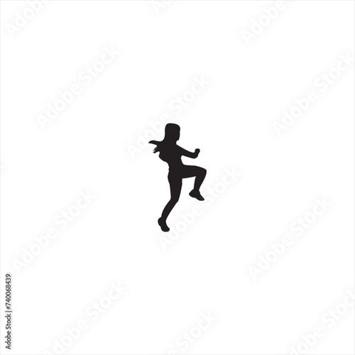 Illustration vector graphic of dance dance icon