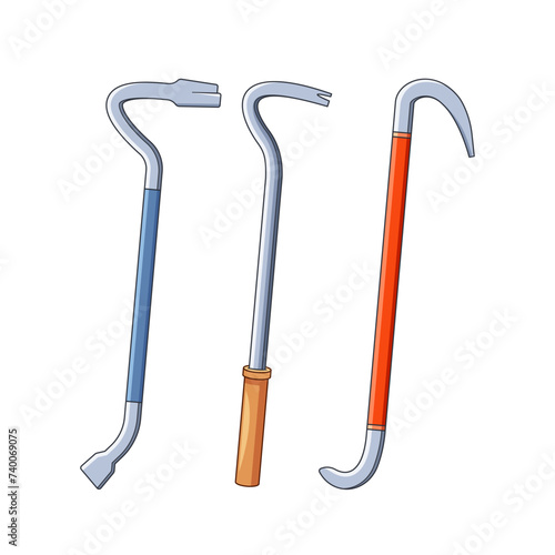 Crowbars Are Versatile Handheld Tools With A Flat, Prying End And A Curved End. They Used For Leveraging, Prying