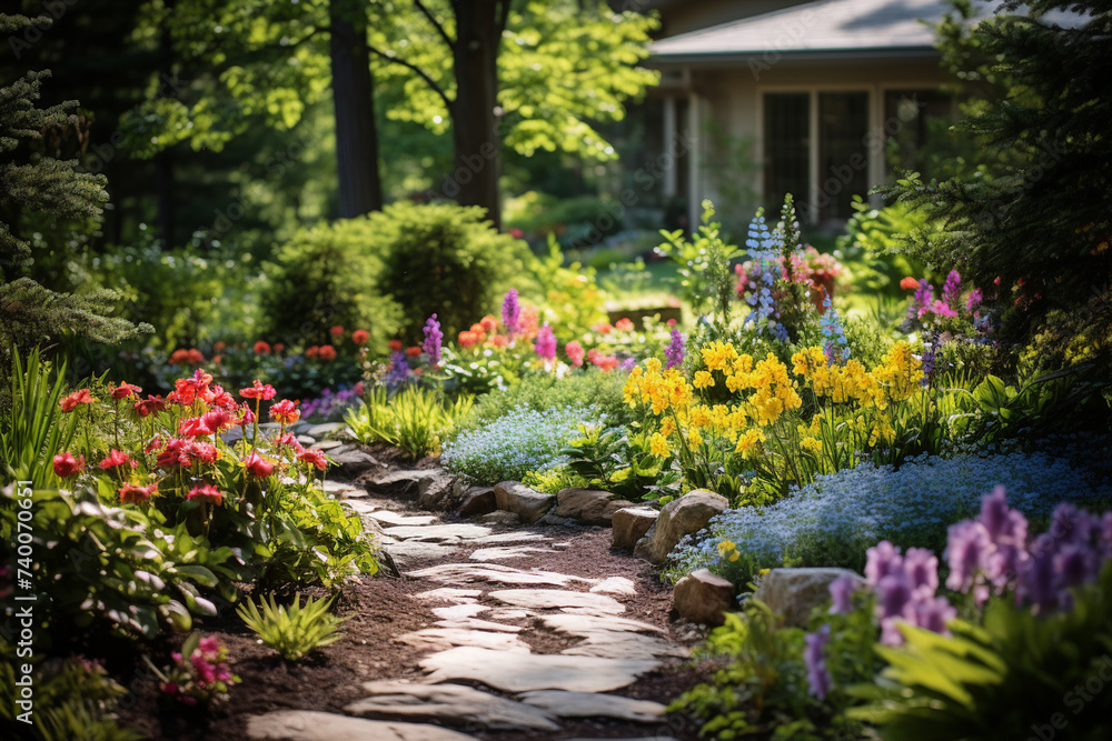 Naklejka premium Earth day cultivation conceptual Generative AI picture farmer gathering harvest