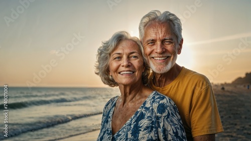 couple at sunset