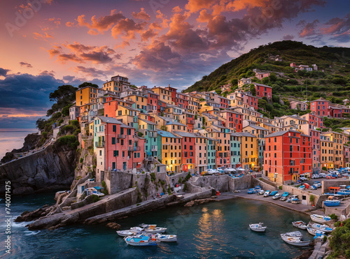 Cinque Terre Italy -A city by the sea in Italy - Europe