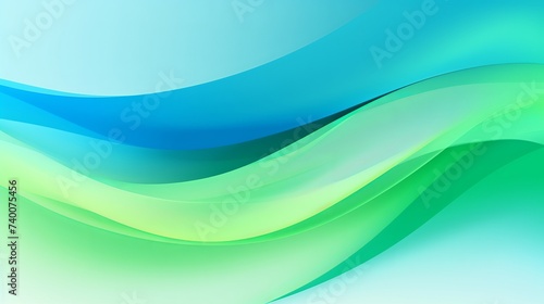 Abstract vivid green and blue colors background