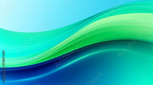 Abstract vivid green and blue colors background