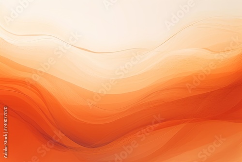 Abstract watercolor paint background dark Orange gradient color with fluid curve lines texture © Lenhard
