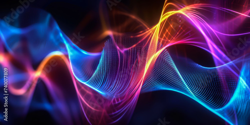 Electromagnetic waves background